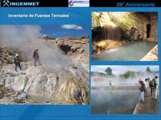 Inventario de Fuentes Termales
 