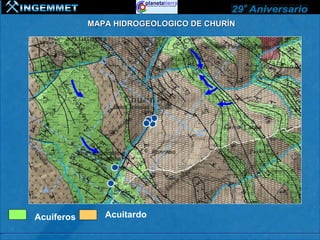 MAPA HIDROGEOLOGICO DE CHURÍN




Acuíferos      Acuitardo
 