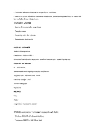 Proyecto Mapas Usando Tic