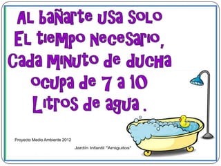 Proyecto medio ambiente 2012