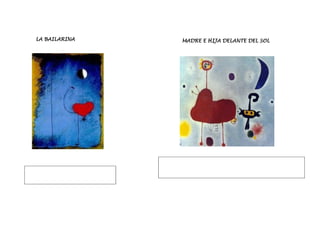 LA BAILARINA MADRE E HIJA DELANTE DEL SOL