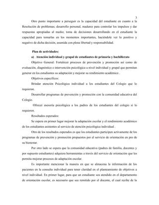 Proyecto orientacion