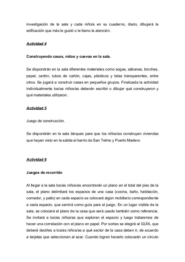 Proyecto Como Se Construyen Las Casas Nivel Inicial