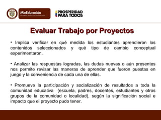 Proyecto pedagogico de aula | PPT