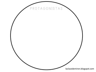laclasedemiren.blogspot.com
P R O T A G O N I S T A S
 