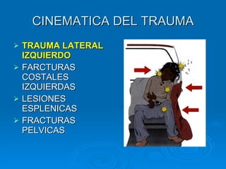 Curso Cinematica del Trauma Hospital Cafayate | PPT