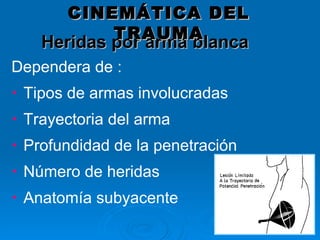 Curso Cinematica del Trauma Hospital Cafayate | PPT