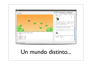 Un mundo distinto...