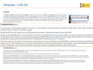Wikipedia – LIVE CD 