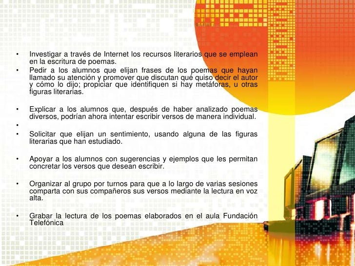 Proyecto poesía eres tú