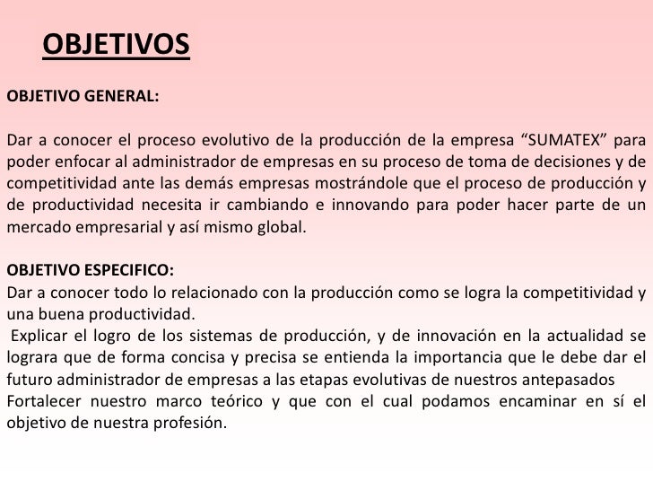 Proyecto produccion