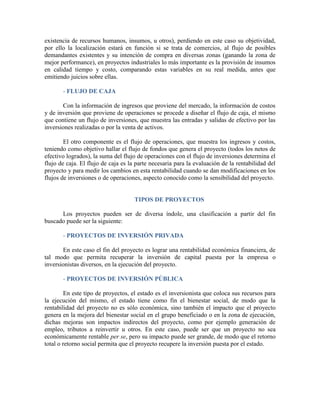 Proyecto publico y privado