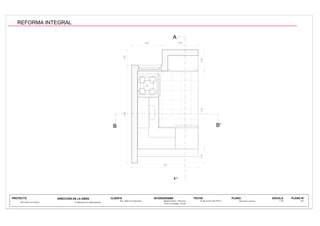 A
A'
B B'2,58
0,80 0,95
0,40
2,060,550,37
1,80
Sra. Blanca Figueras
REFORMA INTEGRAL C/ Baluard 57 (Barcelona)
PROYECTO CLIENTA INTERIORISMO FECHA PLANO
Pons Amades, Anna
6 de Junio del 2013
ESCALA
1:20 20
REFORMA INTEGRAL
 