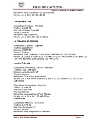 Proyecto restaurantes avance 4