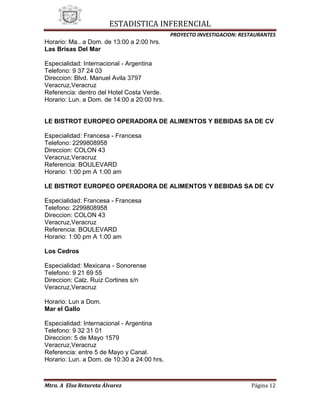 Proyecto restaurantes avance 4