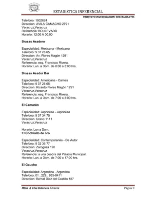 Proyecto restaurantes avance 4