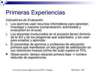 Proyectos 1:1 Paraguay