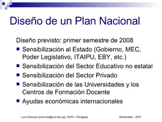 Proyectos 1:1 Paraguay