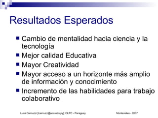 Proyectos 1:1 Paraguay