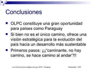 Proyectos 1:1 Paraguay