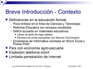 Proyectos 1:1 Paraguay