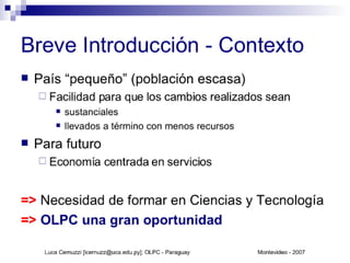 Proyectos 1:1 Paraguay