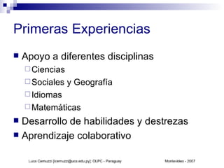 Proyectos 1:1 Paraguay