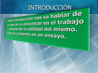INTRODUCCIÓN
 