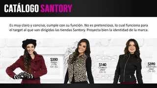 Estrategia de mercadotecnia Santory / Zoy