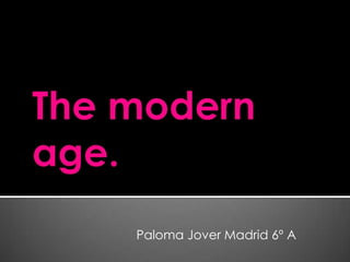 Paloma Jover Madrid 6º A
 