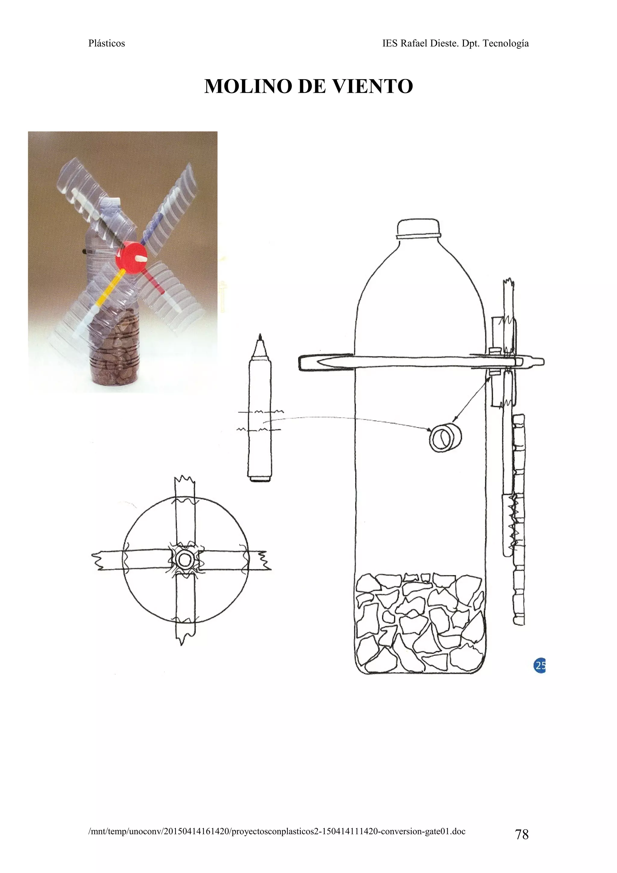 Plásticos IES Rafael Dieste. Dpt. Tecnología
MOLINO DE VIENTO
/mnt/temp/unoconv/20150414161420/proyectosconplasticos2-150414111420-conversion-gate01.doc
78
 