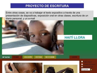 LOS PROYECTOS DE TRABAJO
 