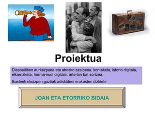 Proyecto de trabajo “Un billete de ida y vuelta”




MIS REFLEXIONES …
SINTIENDO EL AULA: PENSAMIENTOS Y REFLEXIONES DE UNA ASESORA
 