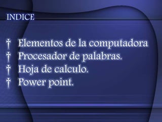 Proyectos de informatica | PPTX