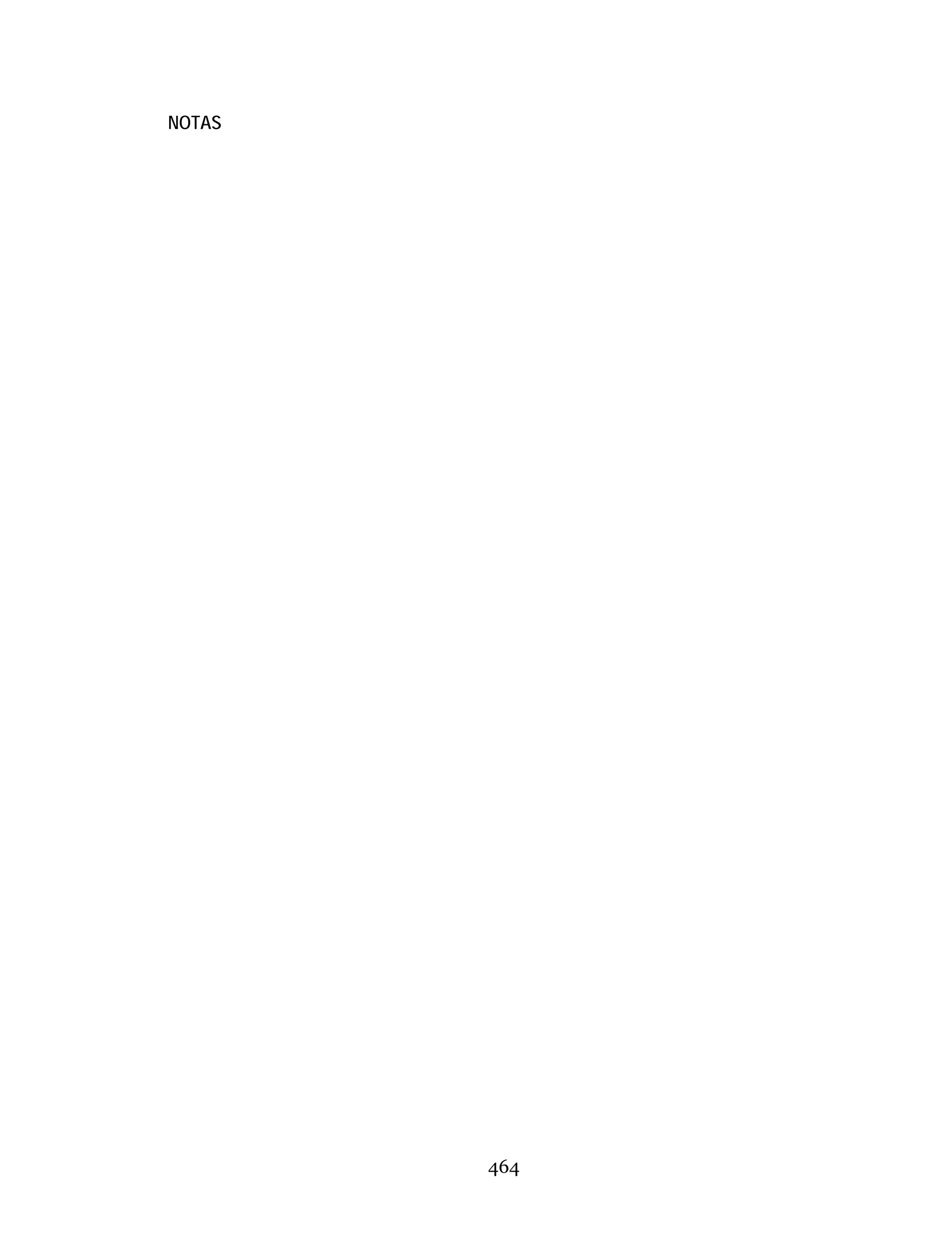 464
NOTAS
 