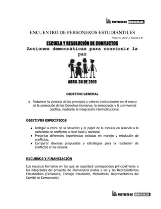 Proyectos democracia