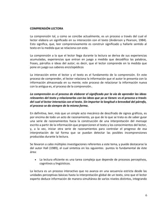 

El sistema humano de procesamiento de la información es una fuerza poderosa, aunque
limitada, que determina nuestra capacidad de procesamiento textual.

TECNOLOGÍA E INFORMÁTICA
El término informática es una expresión que se refiere al manejo de los sistemas relacionados con
la computación, para la identificación, búsqueda, análisis, sistematización, uso y producción de la
información. La informática hace parte, por tanto, de un campo más amplio conocido como
tecnologías de información y comunicación -TIC-, entre cuyas manifestaciones encontramos el
teléfono digital,
la radio, la televisión, los computadores, las redes telemáticas y la Internet. La informática
constituye uno de los sistemas tecnológicos de mayor incidencia en la transformación de la cultura
contemporánea debido a que permea la mayor parte de las actividades humanas. En particular, en
las instituciones educativas el uso de la informática en los espacios de formación ha ganado
terreno, y se ha constituido en una oportunidad para el mejoramiento de los procesos
pedagógicos. Para la educación en tecnología, la informática se configura como herramienta clave
para el desarrollo de proyectos y actividades tales como procesos de búsqueda de información,
simulación, diseño asistido, manufactura, representación gráfica, comunicación de ideas y trabajo
colaborativo.
LA ALFABETIZACIÓN EN TECNOLOGÍA
Como componente fundamental del derecho a la educación, la alfabetización es reconocida hoy
como uno de los derechos humanos que todas las naciones deben garantizar a sus ciudadanos.
Alfabetización es una expresión que evoca el proceso de apropiación de la lectura y la escritura
como vía de inserción de los pueblos en la cultura; por tanto, trasciende la simple comprensión
literal de los textos y su decodificación, implicando entender, reflexionar y desarrollar habilidades
de uso de la lectura y la escritura en relación con la comprensión y solución de problemas de la
vida cotidiana.
En la actualidad, la alfabetización se extiende a las ciencias, las matemáticas y la tecnología, y se
manifiesta como la capacidad para identificar, comprender y utilizar los conocimientos propios de
estos campos. Según la UNESCO (2005), “la alfabetización científica y tecnológica, en su sentido
más amplio, trasciende la capacidad de leer, entender y escribir sobre la ciencia y la tecnología, sin
desconocer la importancia de ello. La alfabetización científica y tecnológica incluye la capacidad de
aplicar conceptos científicos y tecnológicos a la vida, el trabajo y la cultura propias de la sociedad o
contexto donde se encuentre el individuo. Esto, por tanto, incluye actitudes y valores que
permiten distinguir y tomar decisión sobre el uso apropiado de la ciencia o la tecnología”.
El papel determinante de la tecnología como dinamizadora de cambios culturales
Contemporáneos, ha llevado a considerar la alfabetización tecnológica como parte fundamental
de la educación, en especial si se desea ser partícipe de la construcción del “mundo posible” y
deseable para el futuro próximo. En este contexto, la alfabetización tecnológica se constituye en
propósito inaplazable porque con ella se busca que los individuos estén en capacidad de
comprender, evaluar, usar y transformar los objetos y sistemas tecnológicos, como requisito para
su desempeño en la vida social y productiva. En otras palabras, y con el propósito de reiterar su

6

 