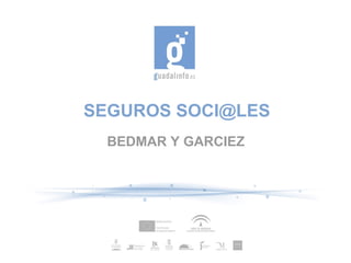 SEGUROS SOCI@LES
BEDMAR Y GARCIEZ

 