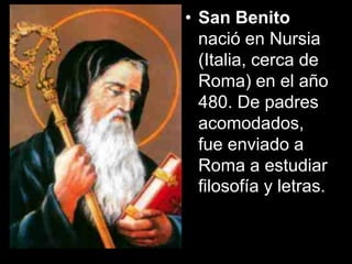 San Benito Abad en 3 Minutos - El Santo del Día - 11 de Julio 