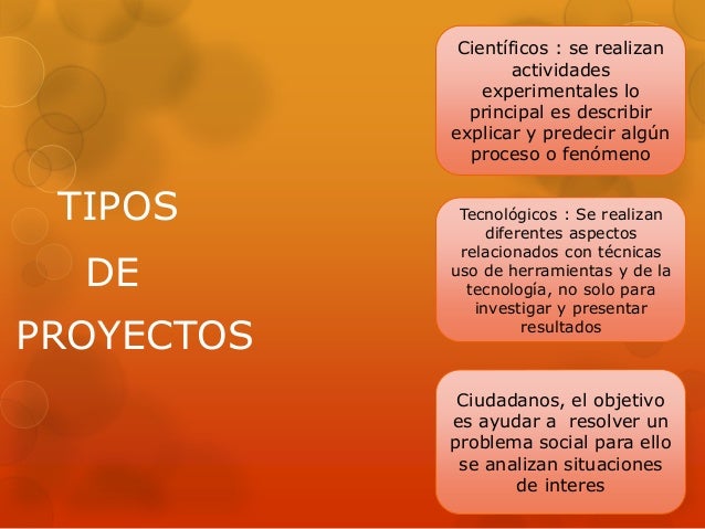 Proyectos escolares