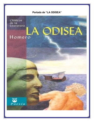 Portada de “LA ODISEA”

 