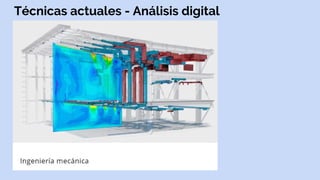 Técnicas actuales - Análisis digital
 