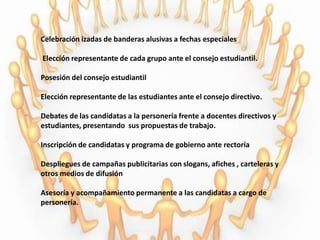 EJES TEMATICOSLa democracia como sistema de gobierno y forma de vida.