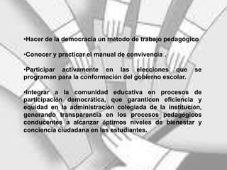 Rescatar los valores por medio de vivencias y ejemplo continuo