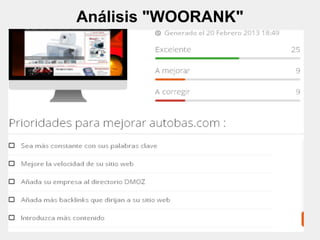Análisis "WOORANK"
 