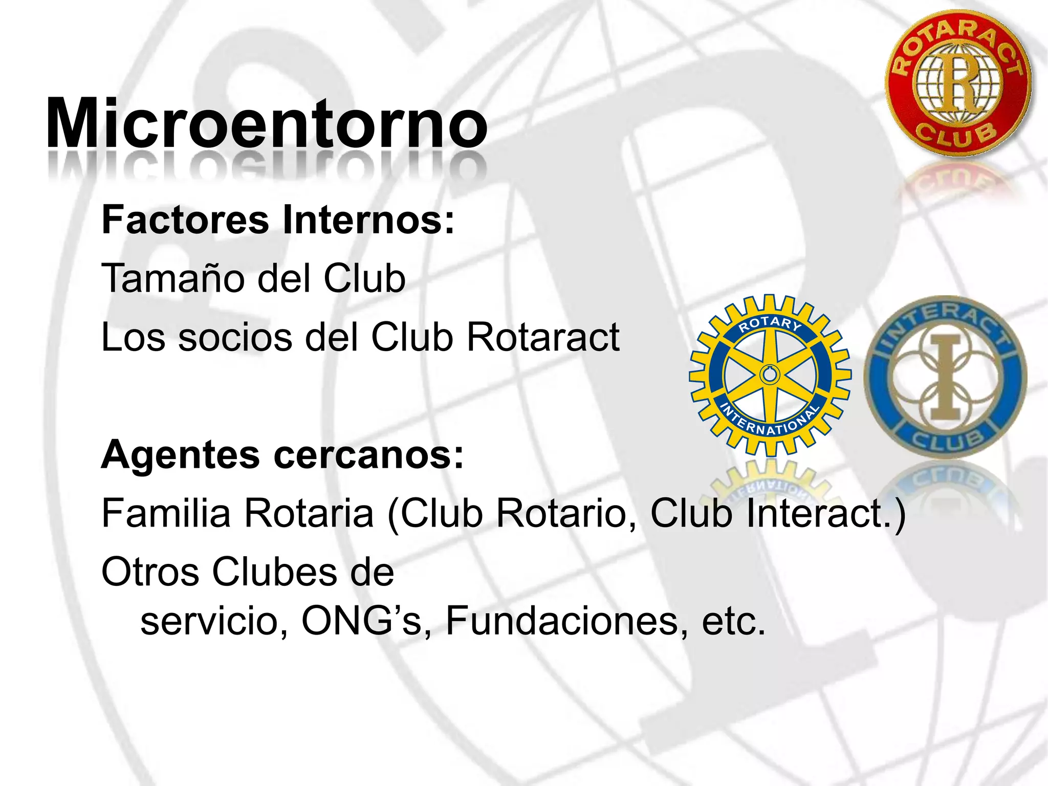 Panel de discusiónAnálisis e informe de ResultadosEl análisis de la evaluación puede ayudar al club a decidir el tipo de iniciativa que emprenderá y si ésta resultará eficaz. El comité o club que planificará el proyecto deberá encontrar la manera de entender y utilizar la información que se ha compilado.Se puede presentar una reseña de la información durante una reunión del club y realizar el análisis de los resultados con los socios. O también, elcomité de planificación del proyecto analice la información y presente los resultados al club con varias ideas sobre los proyectos que podrían emprenderse.