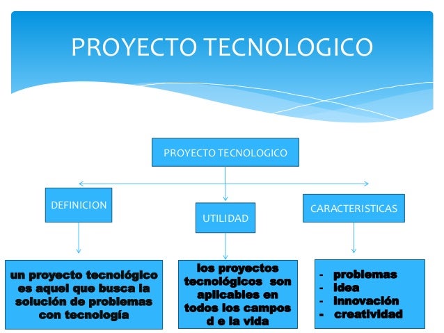 Proyectos tecnologicos