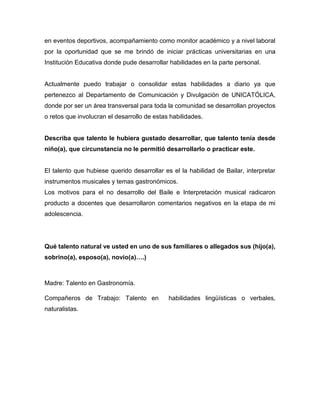 Agradecimientos
AGRADECIMIENTOS
Los estudiantes del 2.017 de la especialización de
Informática Educativa, con sus valiosos aportes
de talentos, contribuyeron a desarrollar este
trabajo en UNICATOLICA, en el módulo de Diseño
de Proyectos con el docente Víctor Viera.
Compañeros que con sus riquezas personales
engrandecieron esta actividad, Felicitaciones.
 