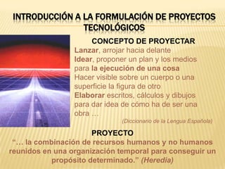 Proyecto Tecnologico Parte I