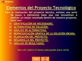 Proyecto  Tecnologico  Parte  I I